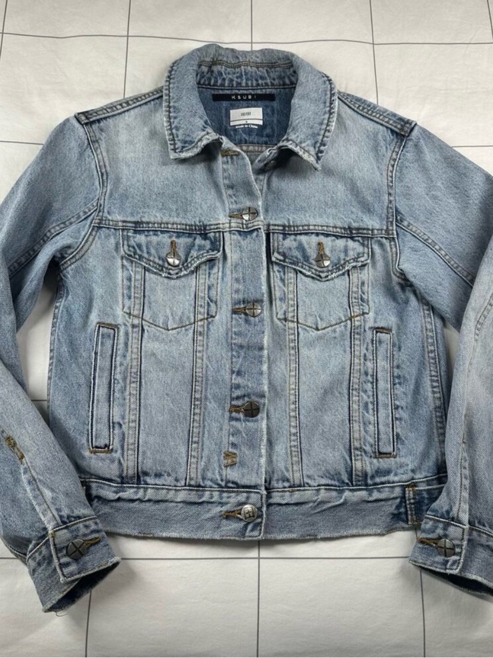 NWOT Ksubi Jean Jacket